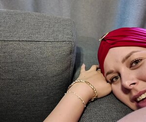 İnternetten düşürdüğüm türbanlı hatun